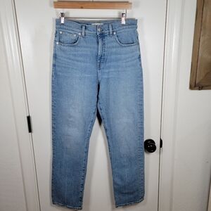 Madewell 90s Straight Jeans Size 28 Vintage Crease Edition